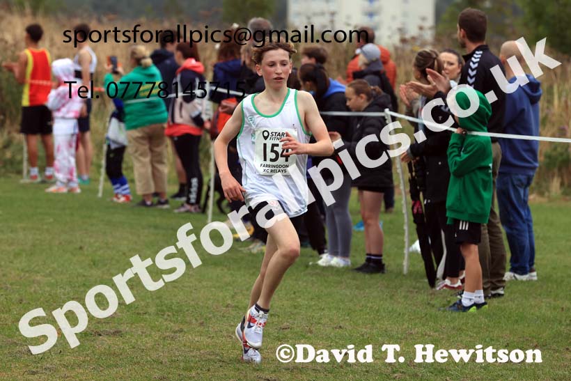 Boys and Girls Under-15s, 2024 Sunderland XC Relays.  Photo: David T. Hewitson/Sports for All Pics